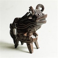 CHINESE CLAY INCENSE BURNER