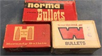 Partial Boxes 6.5mm Caliber Bullets