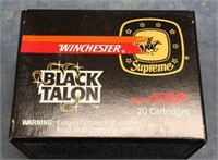 Winchester Black Talon .357 Mag Ammo