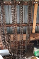2 - 16' CHAINS WITH SLIP HOOKS