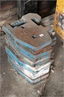 6 FORD TRACTOR WEIGHTS