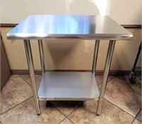 New Stainless 24'' x 30'' Work Top Table