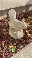 Concrete squirrel, rabbit & quail