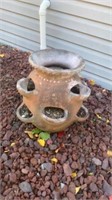 Concrete planter pot 16” tall