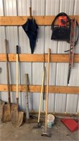 Wall of Hand Tools, Level, Net, Misc!