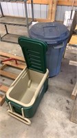 Trash Can & Cooler