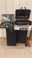 2 misc camp stoves & speakers