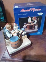 Norman Rockwell musical figurine