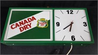 CANADA DRY CLOCK