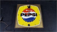 PEPSI CLOCK - NO GLASS