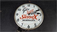 SUSSEX CLOCK * NOT WORKING