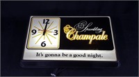 SPARKLING CHAMPALE CLOCK