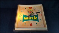 CANADA DRY "WINK" CLOCK