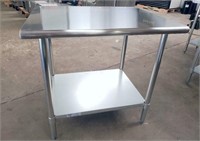 BRAND NEW  30" x 36" Stainless Table