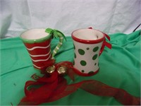 2 Festive Mugs