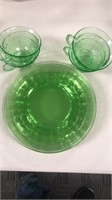 10 PCS. Vaseline Green depression ( Block Optic) 6