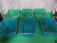 6 Small Bins with Handles