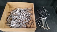 LARGE ASSORTMENT OF WRENCHES