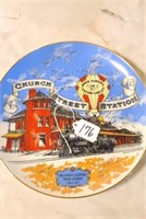 Church Street Station Collector Plate