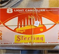 Star-lite and Sterling 8 Light Candoliers