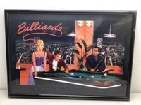 *LPO* Lighted Billiards sign No cord to test 36