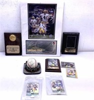 Packer sports lot and game used baseball