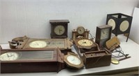 *LPO* Large Tote of clocks for parts or repair