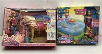 (2) Barbie sets in Original boxes