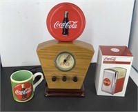 * Coca-Cola collectibles w/ NIP naptkin holder