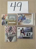 4 CHICAGO BEARS CARDS