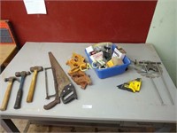 Lot of Tools on Table