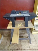 Metal Table with Craftsman Stand