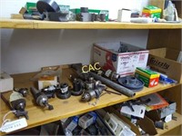 Shelf Lot of Tools and Parts