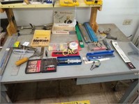 Lot of Tools on Table