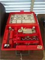 Case with Boring Tools for Doors