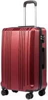 Open Box  Coolife Luggage Expandable Suitcase PC+A