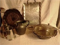 Pewter & Plate