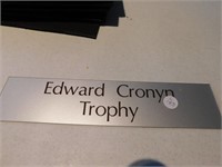 EDWARD CRONYN TROPHY