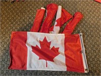 5 CANADIAN HOLE FLAGS