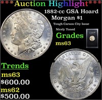 ***Auction Highlight*** 1882-cc GSA Hoard Morgan D