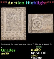***Auction Highlight*** Continental Currency May 1