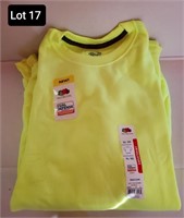 XL neon yellow sweat shirt (fotl)