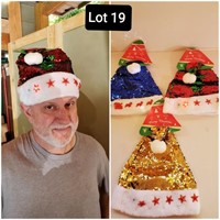 Kight up christmas hat