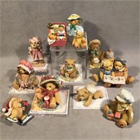 Cherished Teddies Figurines- 12pcs