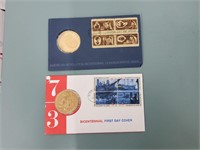 2 Different Bicentennial Commemorative Medals