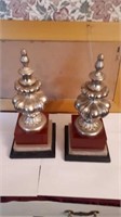 2 Bombay Ornaments.12"x.5.5"