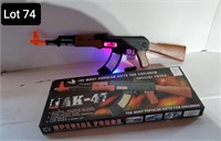 AK-47 light & sound toy gun