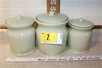 3 Pc Canister Set