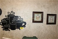 Coffee Wall decor & clock