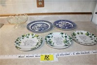Decorative Plates And Serving Piece